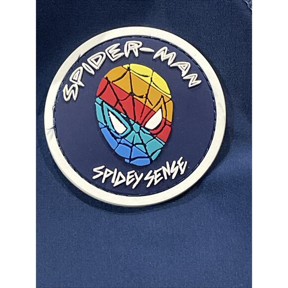 Spider-Man Costume Hooded RashGuard Swim Shirt Sz 4 NWT Disney Marvel - Picture 7 of 7
